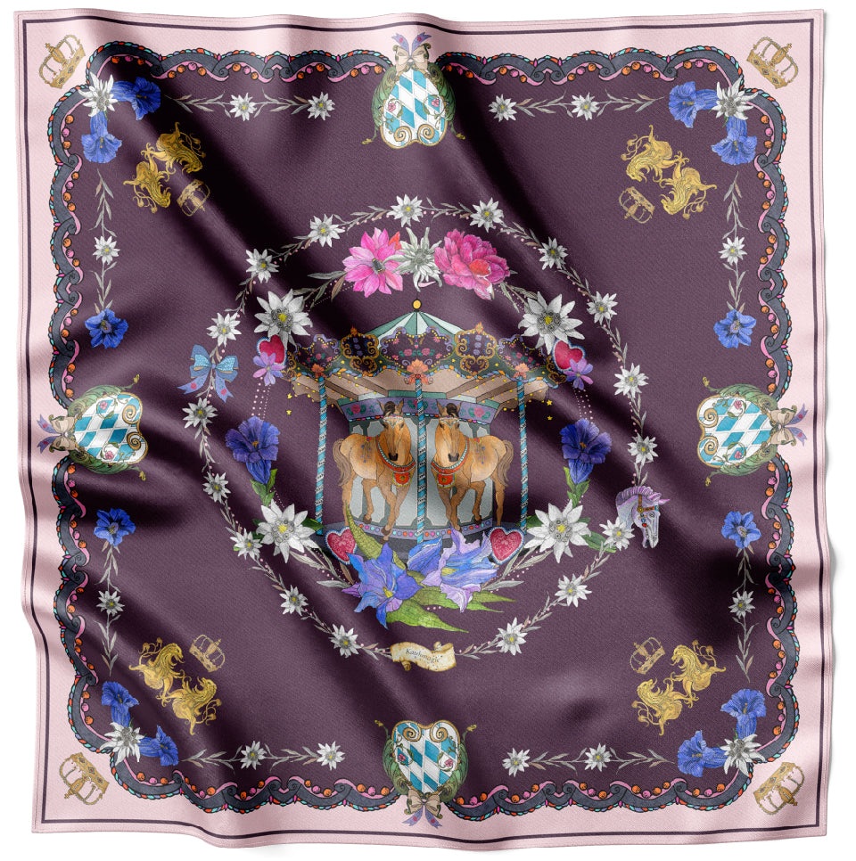 La colección de pañuelos de seda Munich