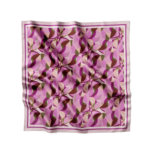 Bufanda Harmony de lino y seda floral