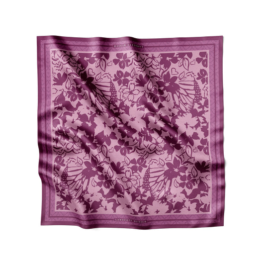 Harmony Lino Floral Silk Scarf