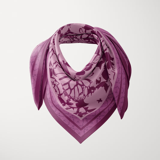 Harmony Lino Floral Silk Scarf